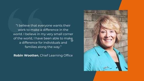 A quote from our Chief Learning Officer