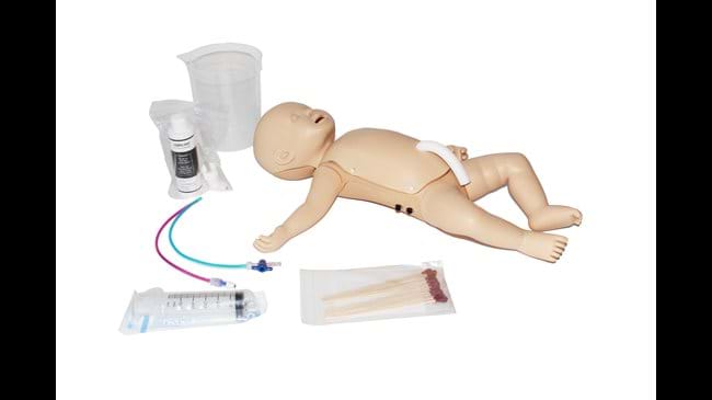 NCPR Simulator Plus II is a anatomically accurate, life-size model of a 4 week old female newborn