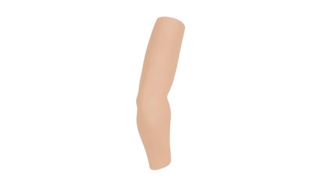 Elbow Skin in light skin tone for elbow injection trainer