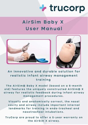 Airsim Baby X User Manual Trucorp