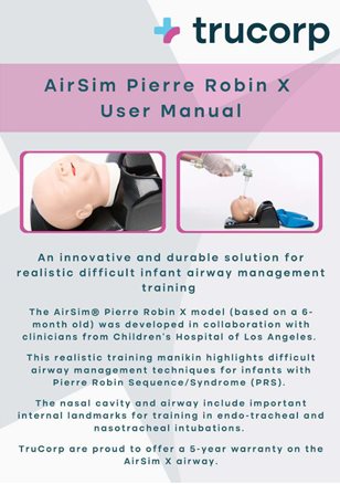 Airsim Pierre Robin X User Manual Trucorp