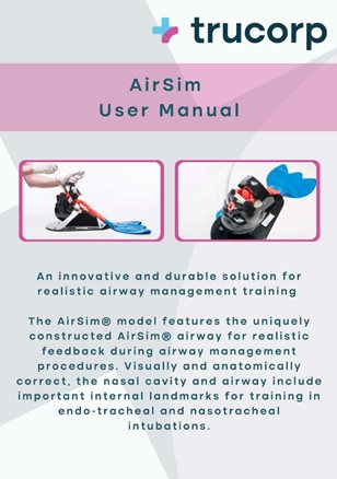 Airsim User Manual Trucorp