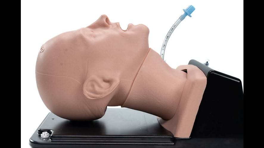 AirSim Combo X Airway management Simulator in Light skin tone by Trucorp