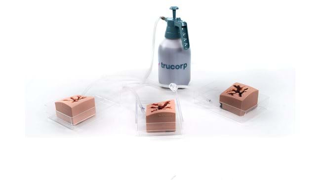 TruWound in Light skin tone by trucorp designed to simulate realistic gunshot wound