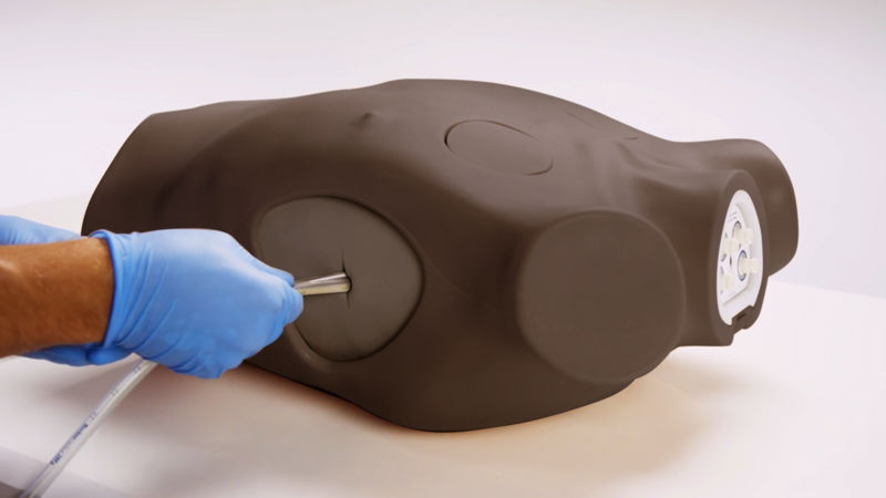 Needle Decomplression Chest Drain & Needle Decompression Trainer with Augmented Reality ...
