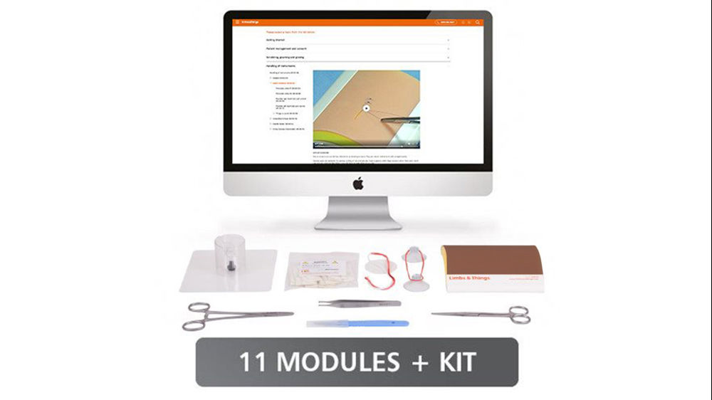 Tutor Pro Splint Suture Tutor Pro Complete In Dark Skin Tone | Limbs & Things UK