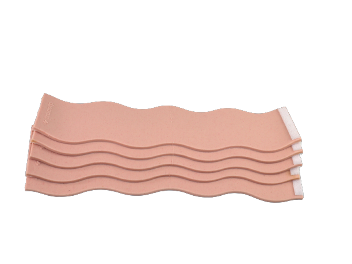 Skin Rind Wrapper Child Wrap Around Neck Skin Attachments (pack of 5, Light Skin Tone ...