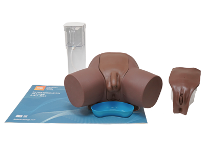Standard Catheterization Set Standard Catheterization Trainer Set (Dark Skin Tone) | Limbs & Things ...