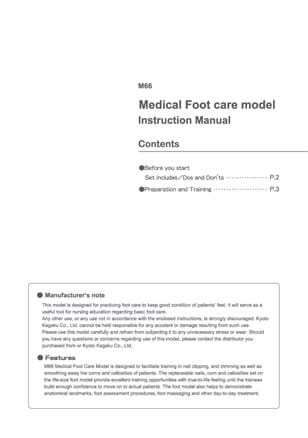 Medical Foot Care Model